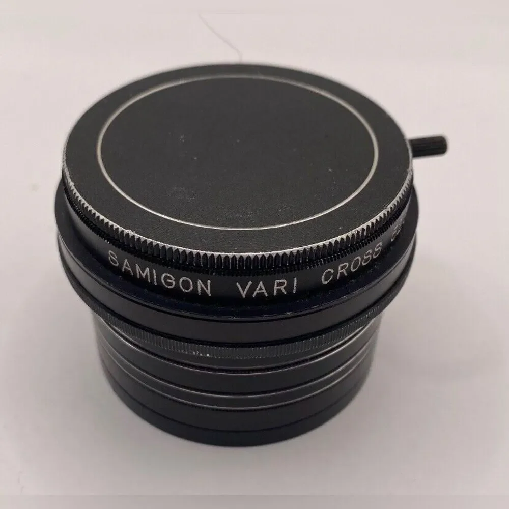 Vivitar 52mm Multi Camera 4 Filters Caps Red Yellow Brown Clear
